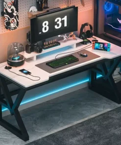 Modern metal frame gaming table GT03